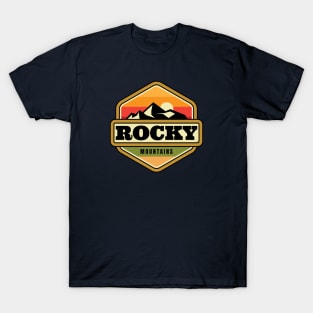 Rocky Mountains Badge T-Shirt